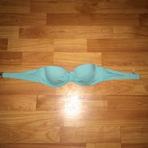 Victoria’s Secret Teal Bandeau Swim Top 32A